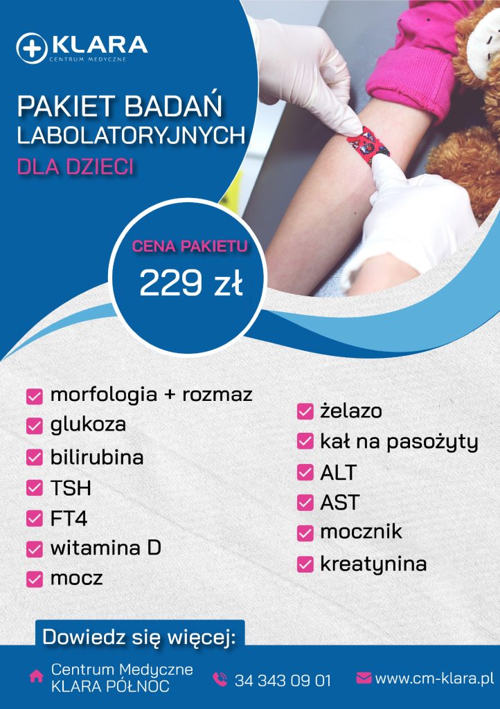 pakiet badań labolatoryjnych dla dzieci-87